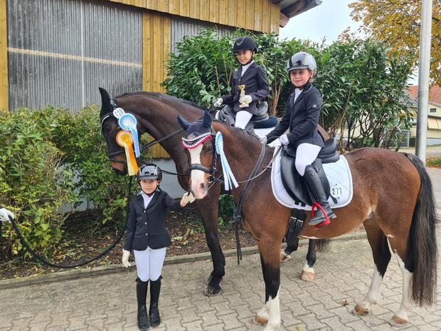 Annika, Maxine und Luisa