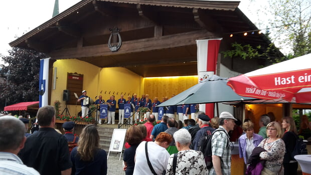 Dorfplatz Kirchberg in Tirol